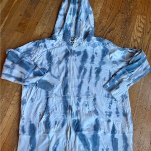 Gap Blue Tie-Dye Hoodie